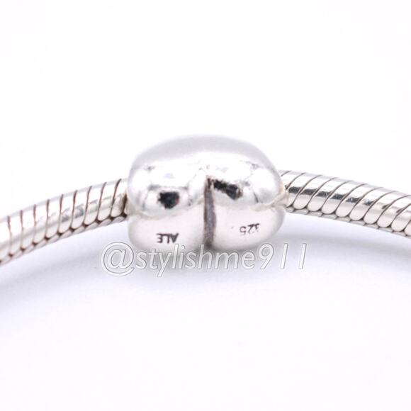 Authentic Pandora Large Smooth Heart Charm - 790137 - Picture 5 of 11
